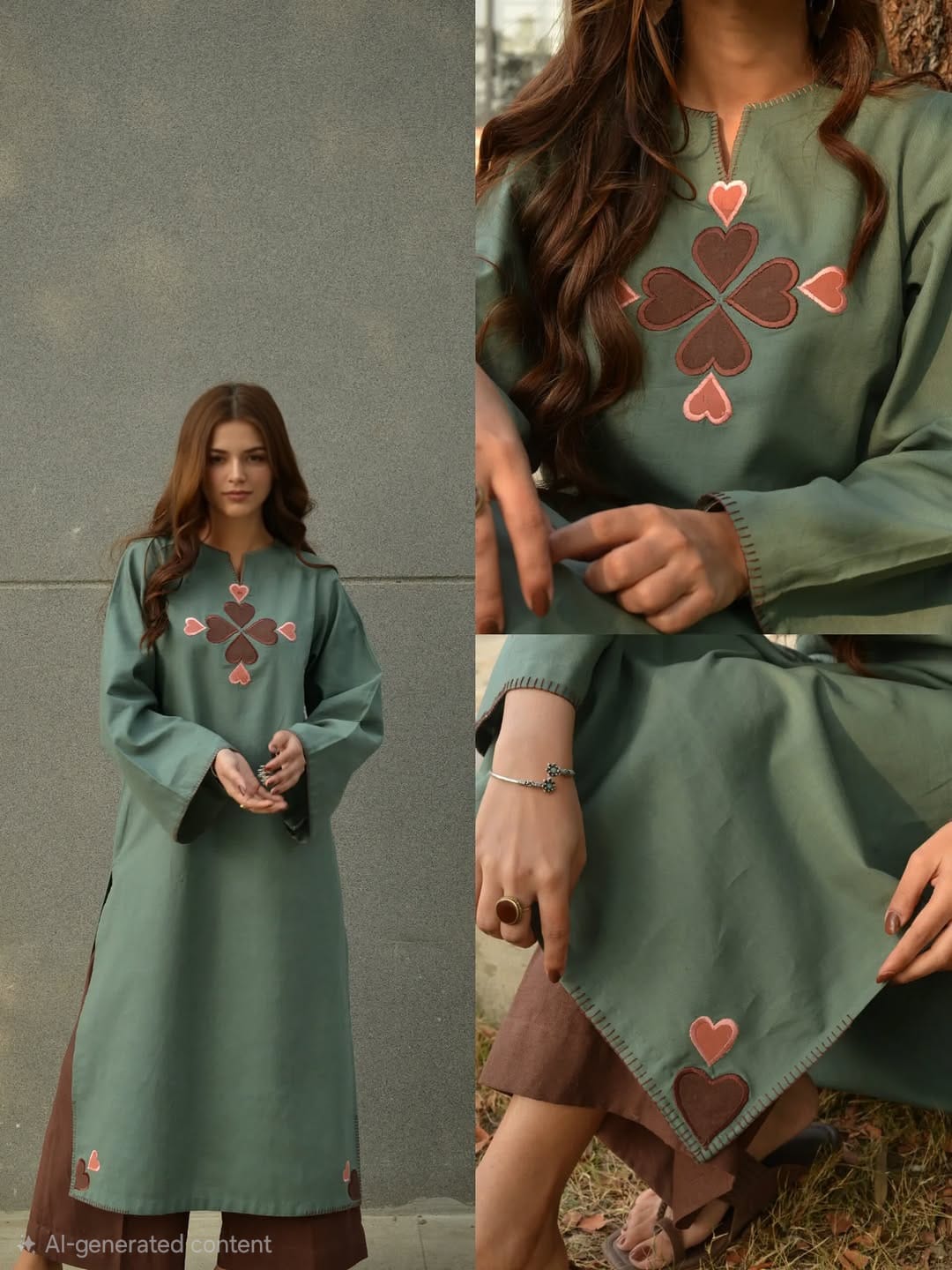 Premium cotton kurti set that's perfect for work to vacation