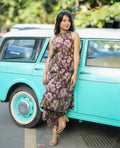 Beautiful Halter Neck premium cotton cord set